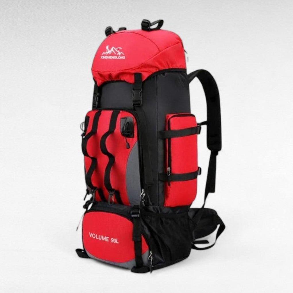 Davy | Unisex 90L Hiking Backpack with Ergonomic Straps