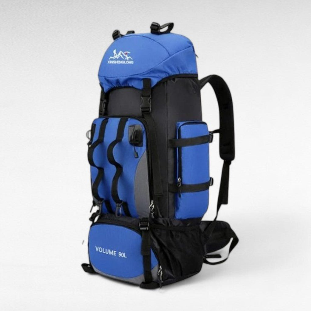 Davy | Unisex 90L Hiking Backpack with Ergonomic Straps