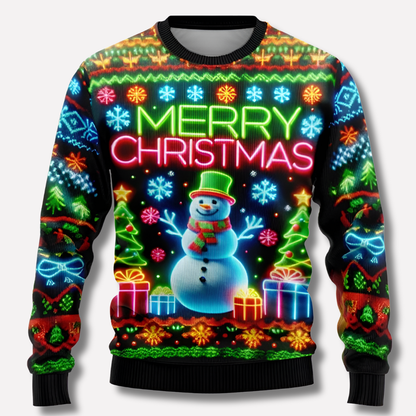 Men's & Women's Neon Christmas Holiday Sweater