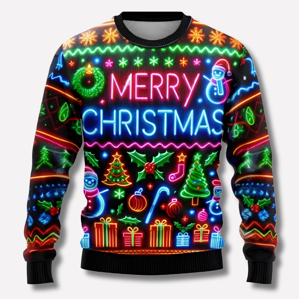 Men's & Women's Neon Christmas Holiday Sweater