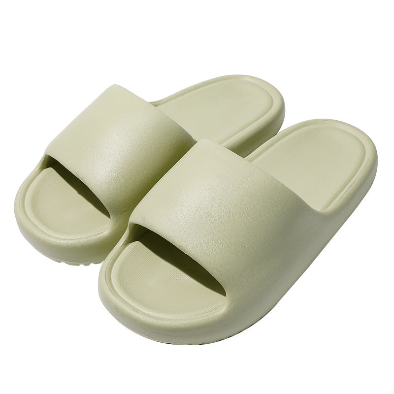 Cushioned Cloud Slides with Ridged Sole