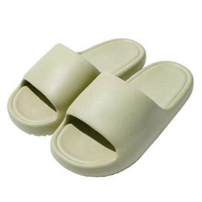 Cushioned Cloud Slides with Ridged Sole