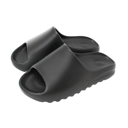 Cushioned Cloud Slides with Ridged Sole