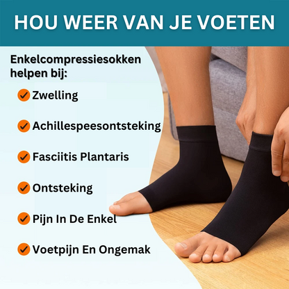 Davy | Unisex Compression Socks for Foot Pain & Swelling Relief