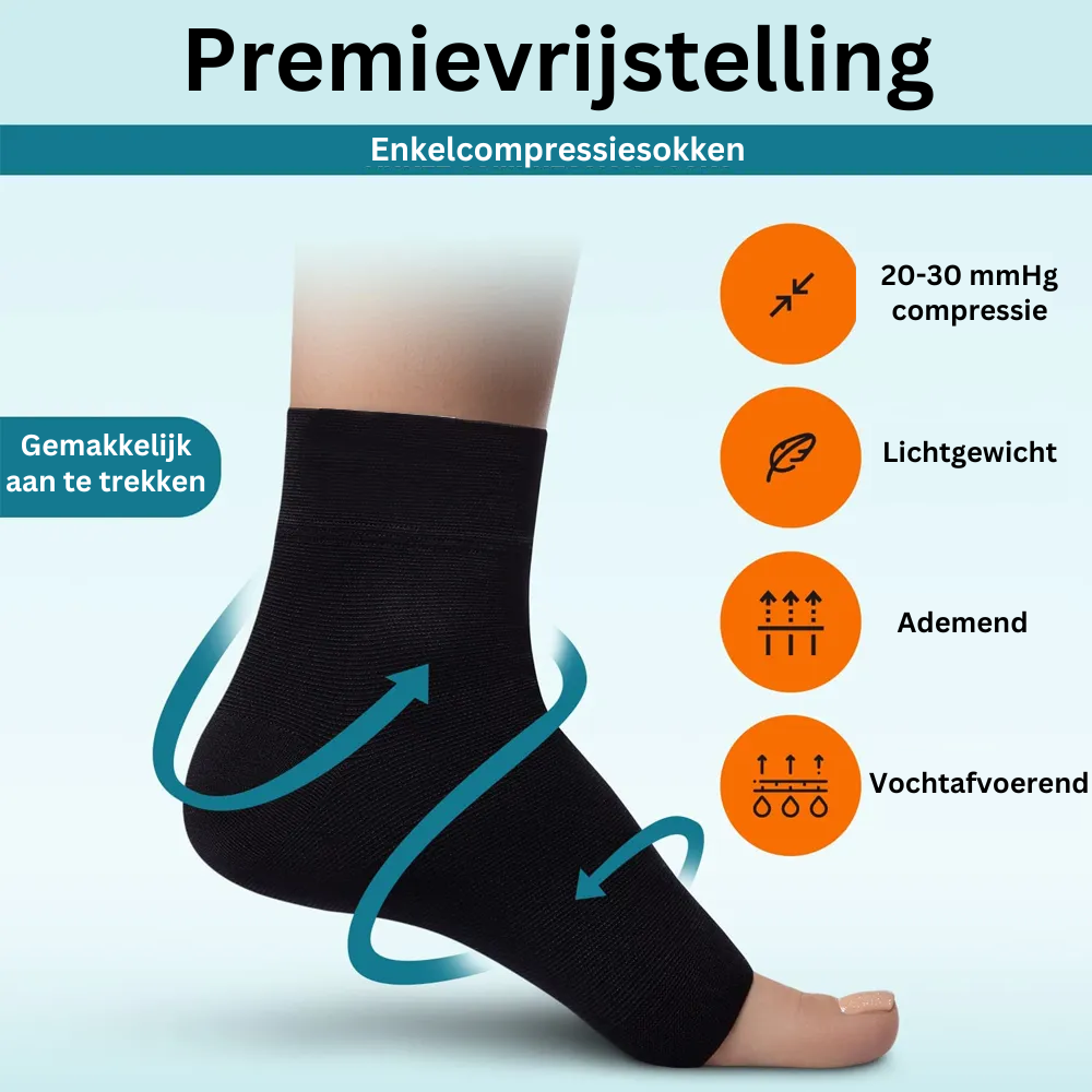 Davy | Unisex Compression Socks for Foot Pain & Swelling Relief