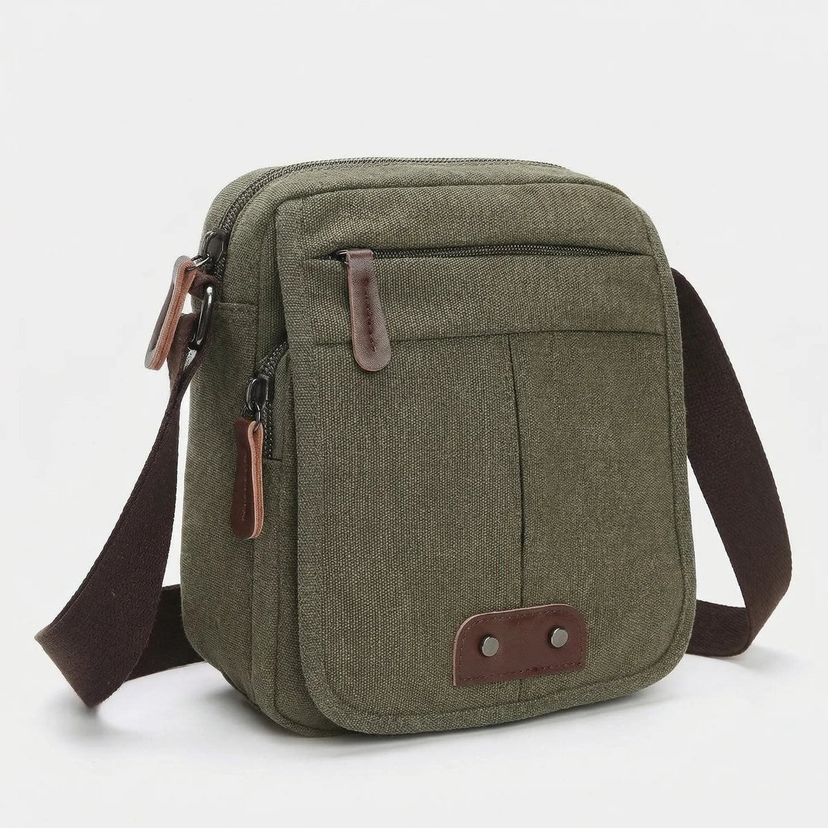 Davy | Unisex Crossbody Bag with Zipper Pockets