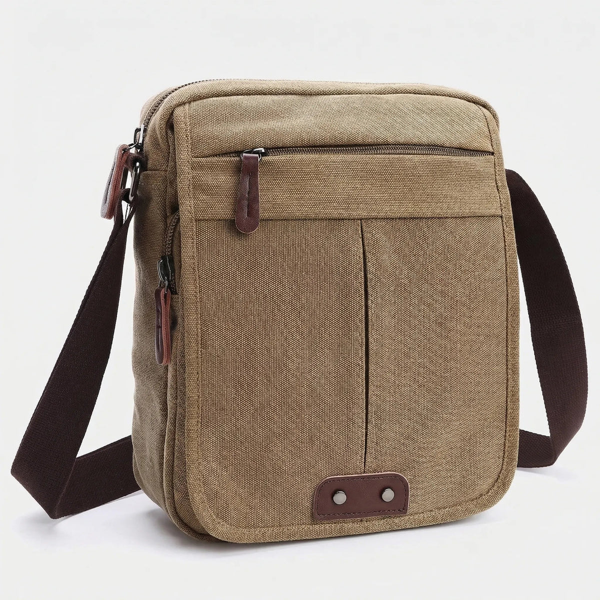 Davy | Unisex Crossbody Bag with Zipper Pockets
