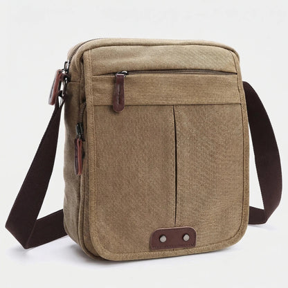Davy | Unisex Crossbody Bag with Zipper Pockets