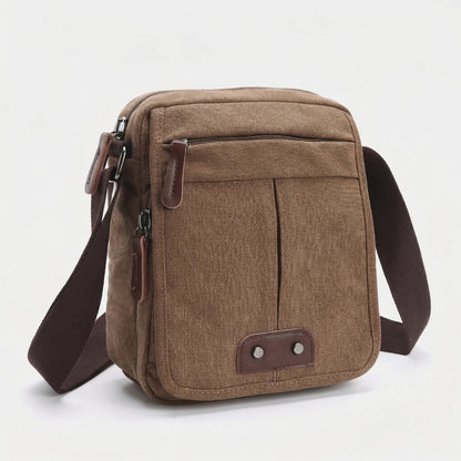 Davy | Unisex Crossbody Bag with Zipper Pockets
