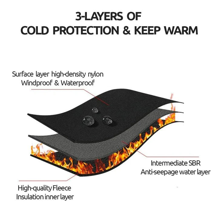 Davy | Unisex Heated Thermal Gloves for Winter Outdoor Activities