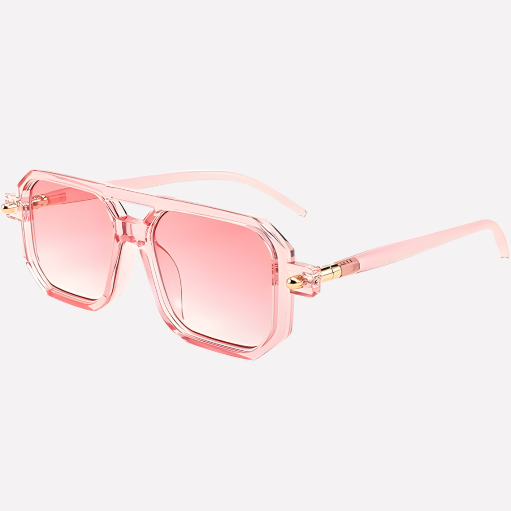 Davy | Unisex Square Aviator Sunglasses
