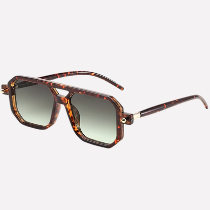 Davy | Unisex Square Aviator Sunglasses
