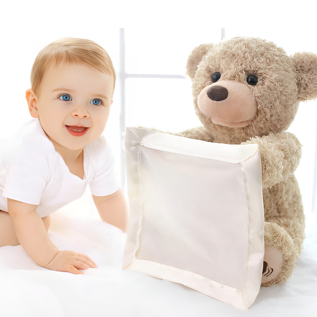 Davy | Unisex Toddler Interactive Plush Teddy Bear Toy