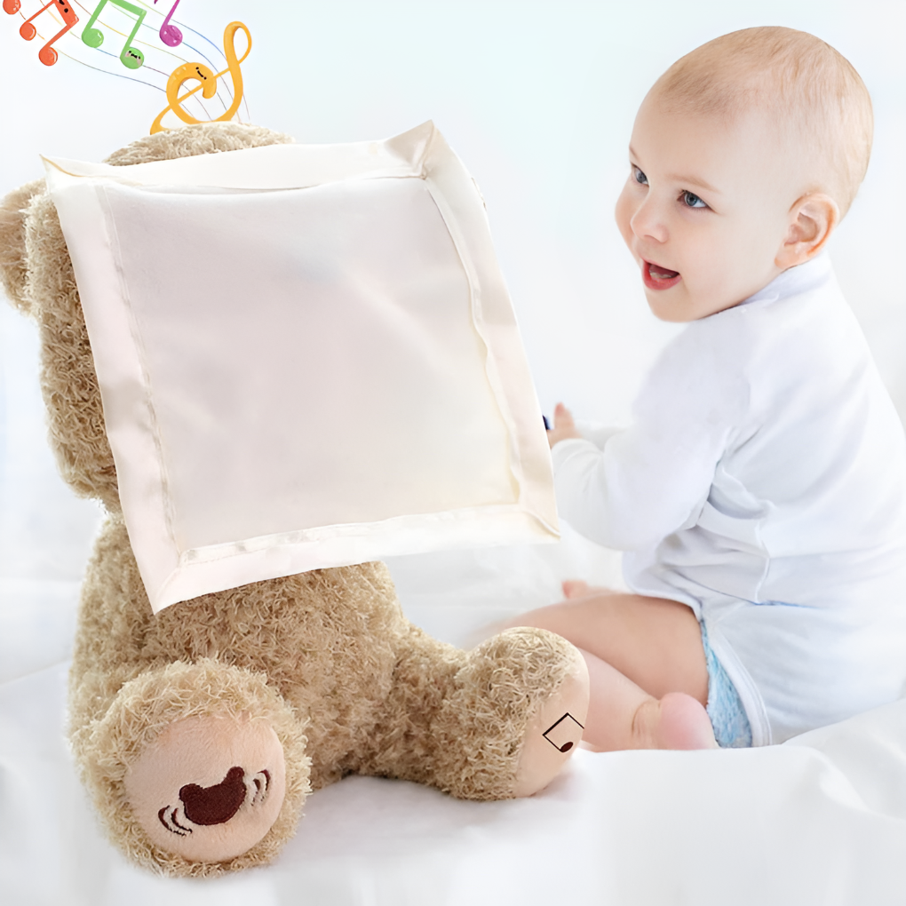 Davy | Unisex Toddler Interactive Plush Teddy Bear Toy