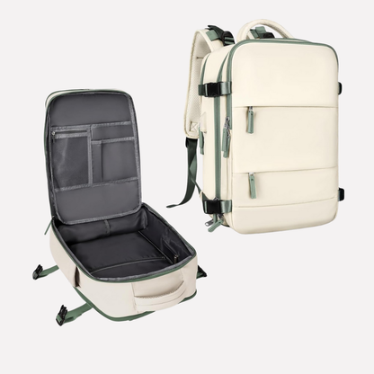 Davy | Unisex Travel Backpack with Shoe Compartment