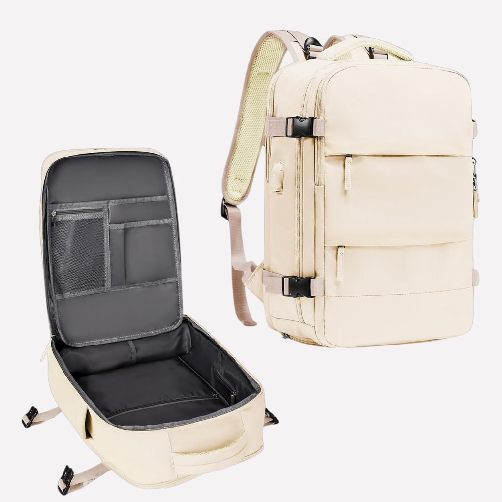 Davy | Unisex Travel Backpack with Shoe Compartment