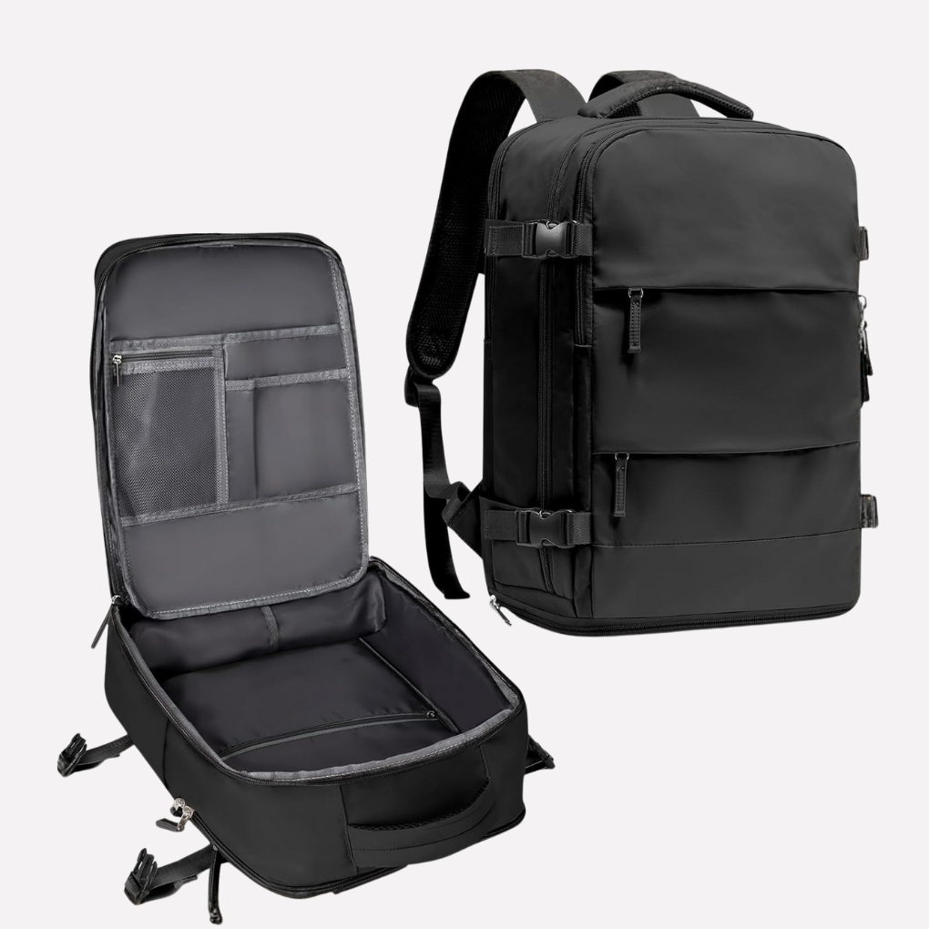 Davy | Unisex Travel Backpack with Shoe Compartment