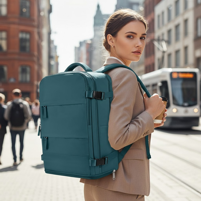 Davy | Unisex Travel Backpack with Shoe Compartment