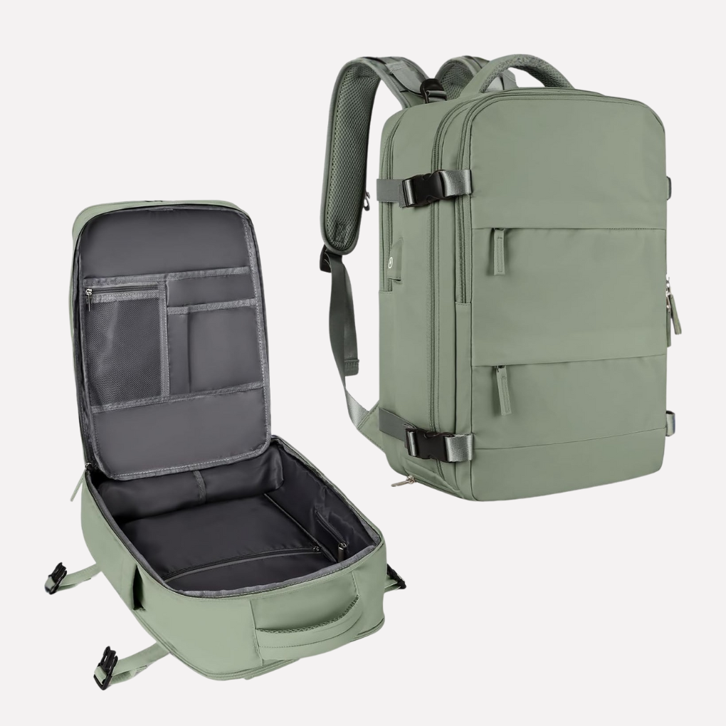 Davy | Unisex Travel Backpack with Shoe Compartment