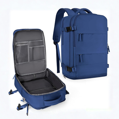 Davy | Unisex Travel Backpack with Shoe Compartment