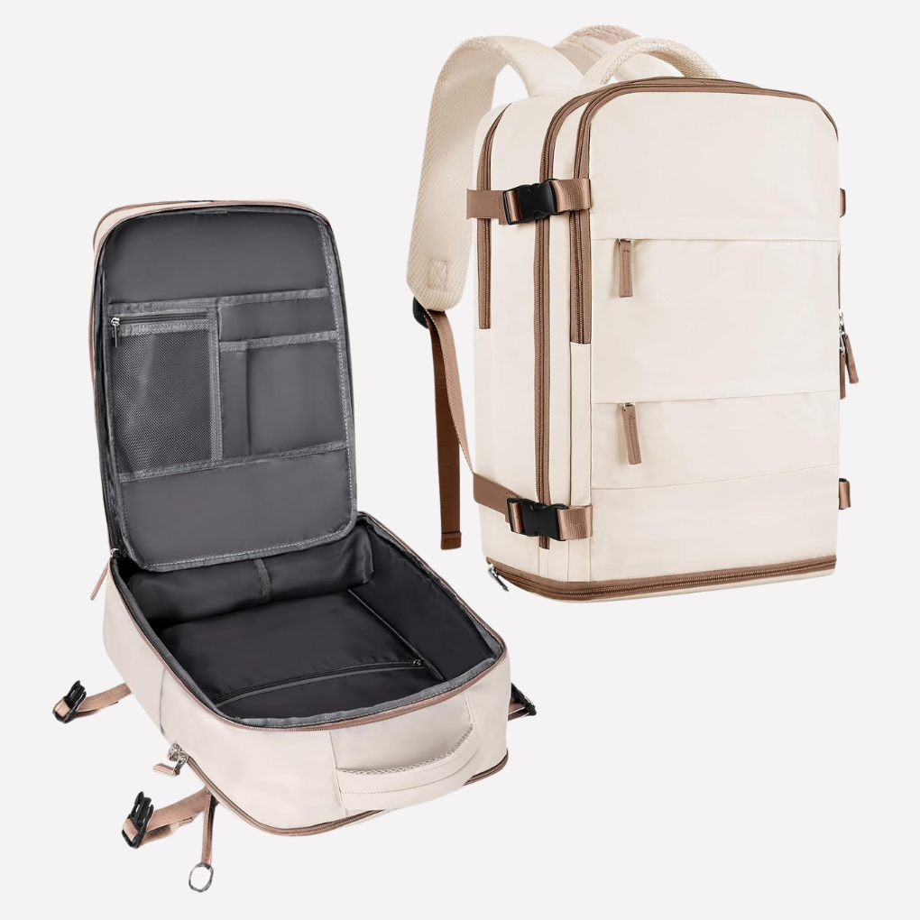 Davy | Unisex Travel Backpack with Shoe Compartment