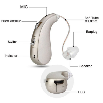 Davy | USB Rechargeable Bluetooth Hearing Aid