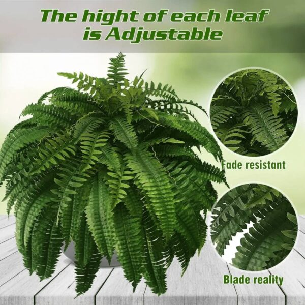 Davy | UV Resistant Lifelike Artificial Boston Fern