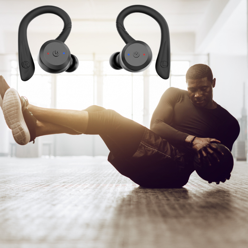 Davy | Vega Sport Earbuds: Waterproof, Wireless, 20-Hr Battery