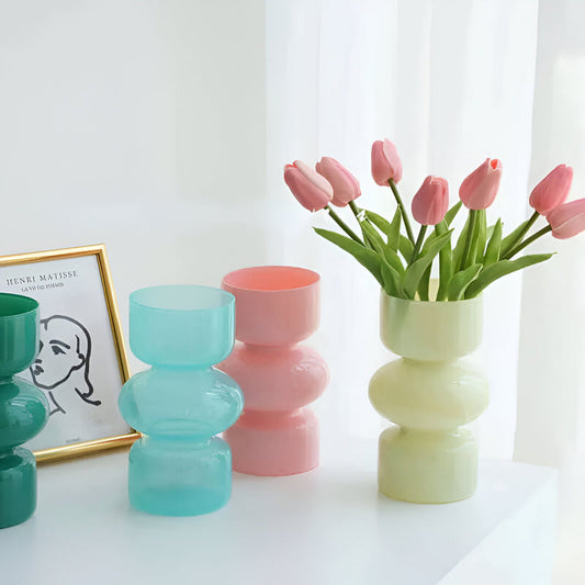 Davy | Versatile Nordic Glass Vases in Various Colors for Stylish Decoration