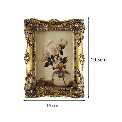 Davy | Decorative Resin Picture Frame, Retro Style