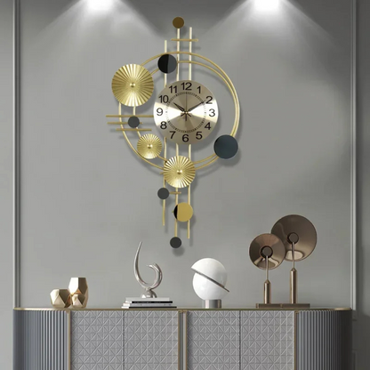 Davy | Vornix Large Metal Wall Clock