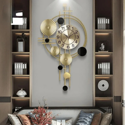 Davy | Vornix Large Metal Wall Clock