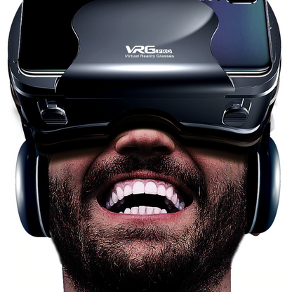 Davy | VR Headset with Integrated Headphones for iPhone & Android