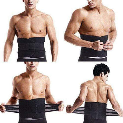 Davy | Waist Trainer for Men - Burn Belly Fat Slim Sweat Belt