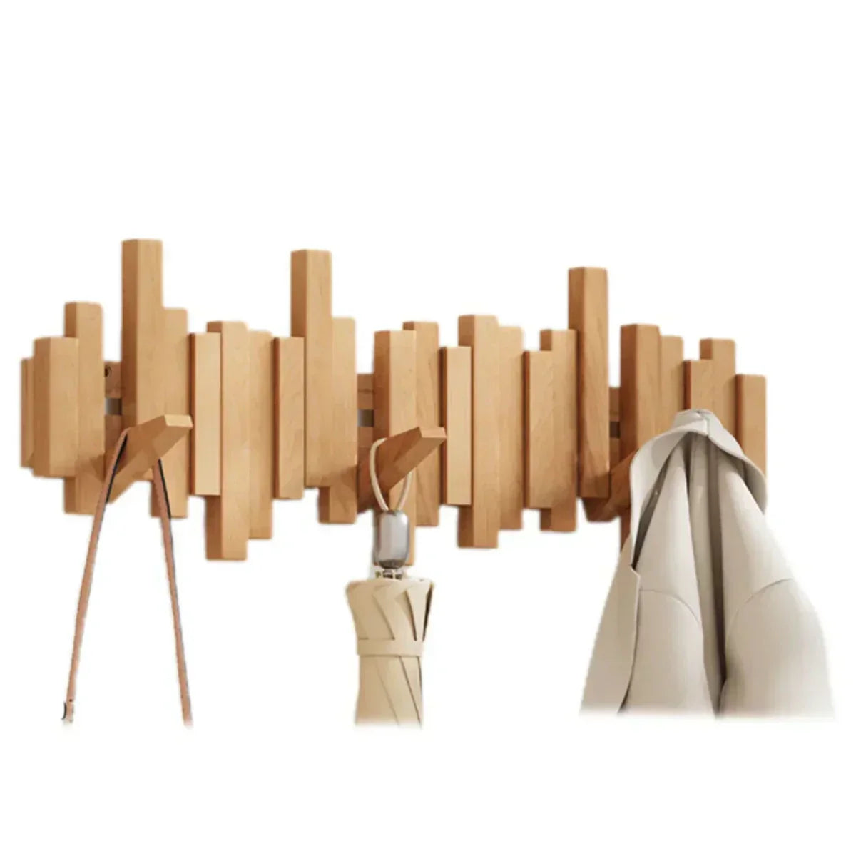 Davy | Wooden Entryway Organizer Hook