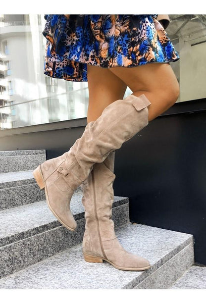 Women's Cozy Suede Winter Boots