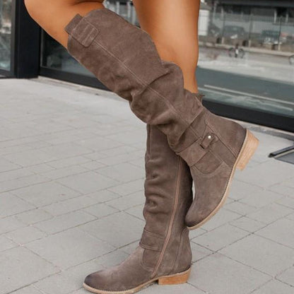 Women's Cozy Suede Winter Boots