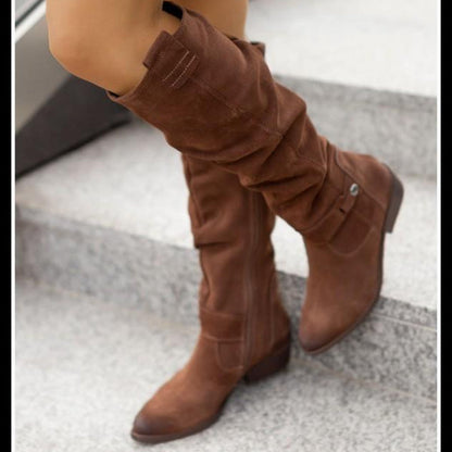 Women's Cozy Suede Winter Boots