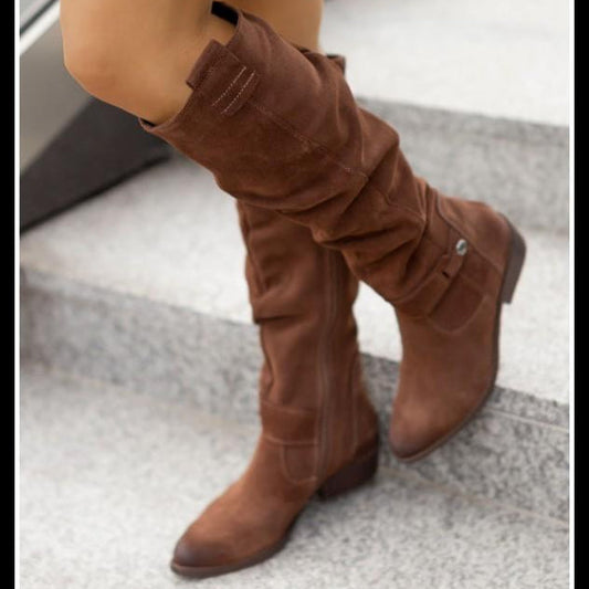 Women's Cozy Suede Winter Boots