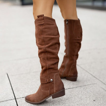 Women's Cozy Suede Winter Boots