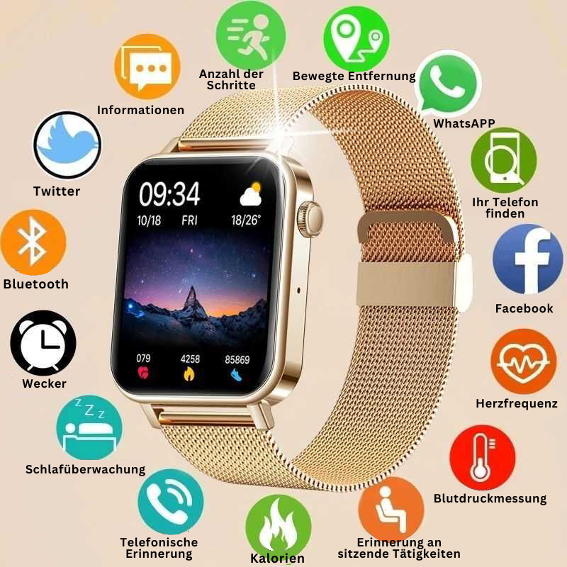 Davy | Smartwatch - Advanced Feature Timepiece