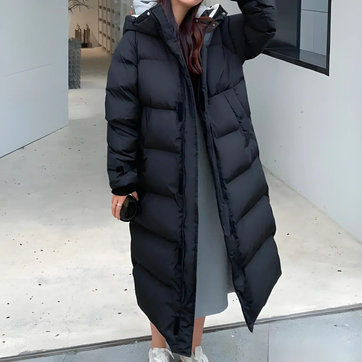 Cozy Weatherproof Long Parka