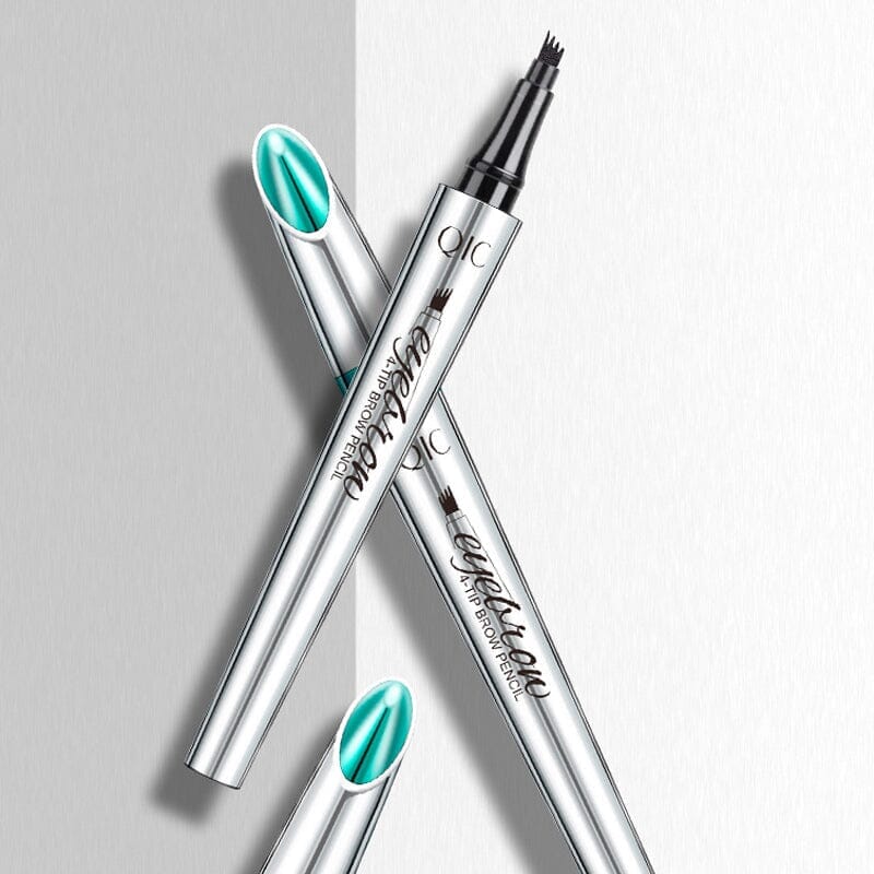 Davy | Waterproof 4-Tip Brow Pen for Natural Look