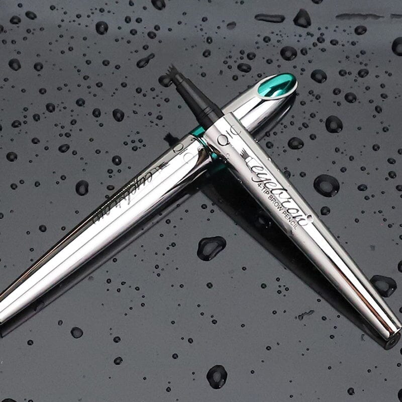 Davy | Waterproof 4-Tip Brow Pen for Natural Look