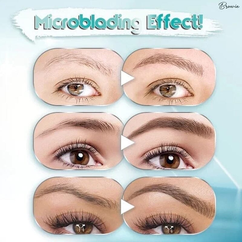 Davy | Waterproof 4-Tip Brow Pen for Natural Look