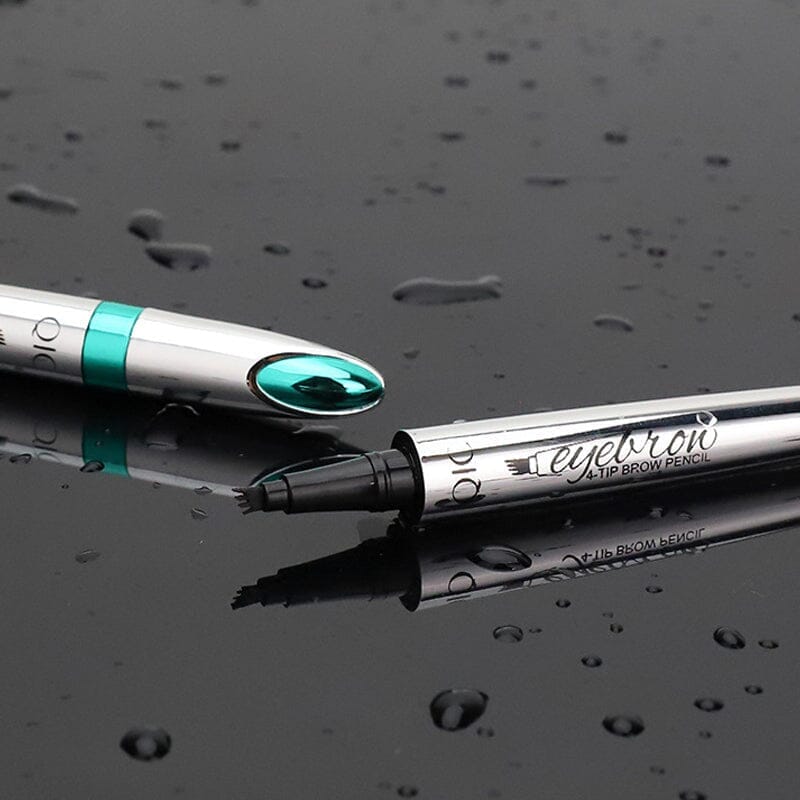 Davy | Waterproof 4-Tip Brow Pen for Natural Look