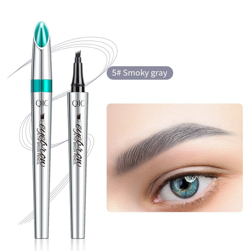 Davy | Waterproof 4-Tip Brow Pen for Natural Look