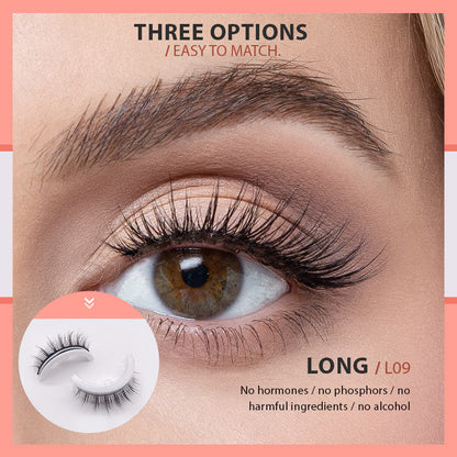 Davy | Waterproof and Reusable Self-Adhesive Eyelashes