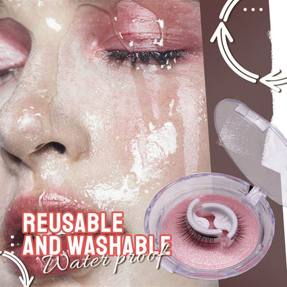 Davy | Waterproof and Reusable Self-Adhesive Eyelashes