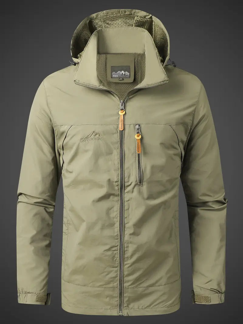 Davy | Waterproof and Windproof Men's Outdoor Jacket for All Activities
